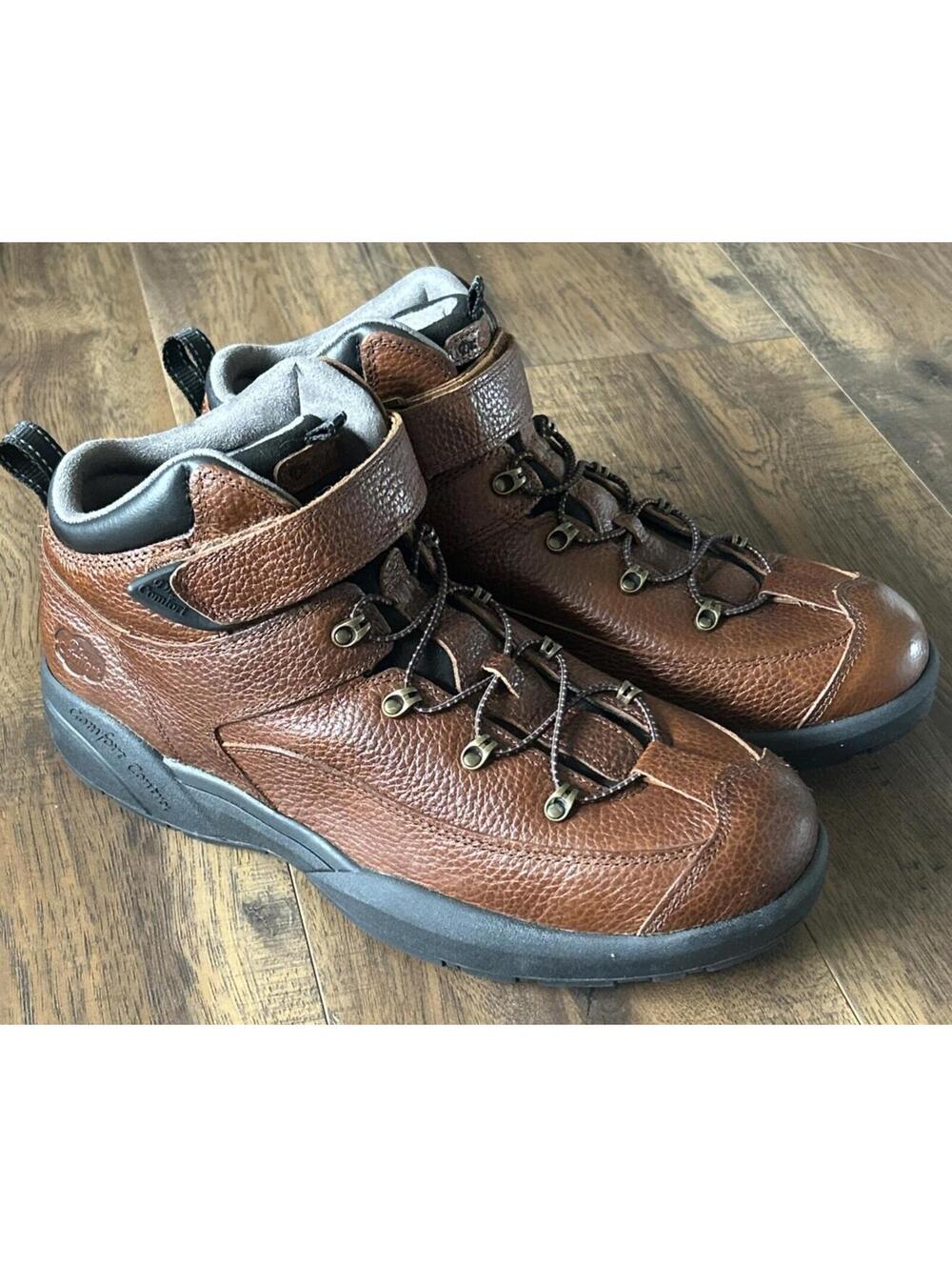 Dr. Comfort Orthopedic Ranger 14W Diabetic Boots Chestnut Leather NEED INSOLES!!